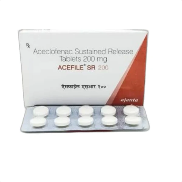 ACEFILE SR 200MG TABLETS