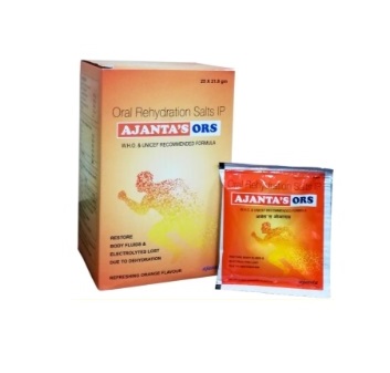 AJANTA’S ORS ORANGE FLAVOUR SACHET