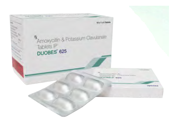 DUOBES 625MG TABLETS ALU-ALU