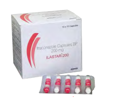 ILASTAR 200MG HGC CAPSULES