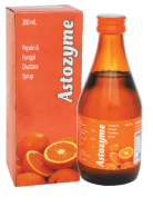 ASTOZYME SYRUP 200ML ORANGE FLAVOR