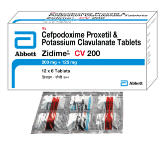 ZIDIME CV 200MG TABLET (ALUM)