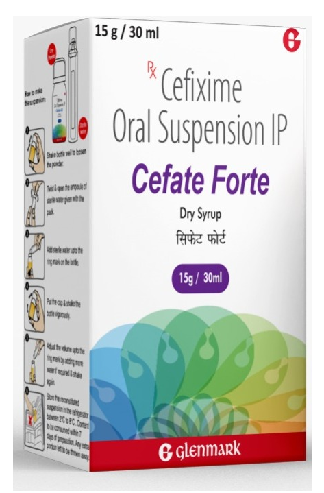 CEFATE FORTE DRY SYRUP (WFI) 30ML