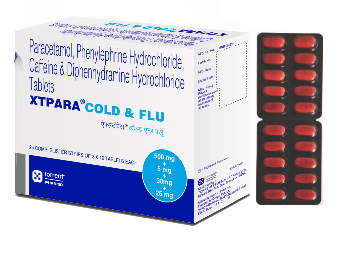 XT PARA COLD & FLU TABLET