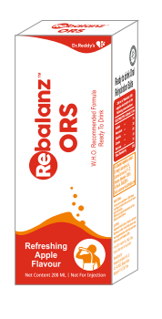 REBALANZ ORS SYRUP 200ML APPLE FLAVOUR