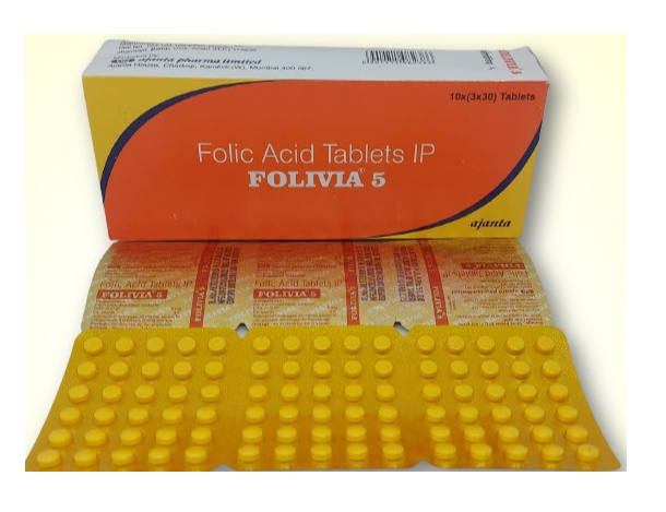 FOLIVIA 5MG TABLET