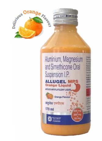 ALLUGEL MPS ORANGE SUSPENSION 170ML