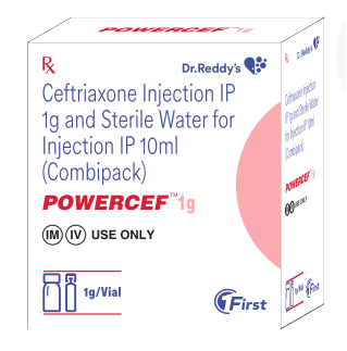 POWERCEF 1GRM INJECTION 10ML