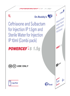 POWERCEF-S 1.5GRM INJECTION 10ML