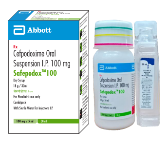 SAFEPODOX 100MG DRY SYRUP(WFI)  30ML