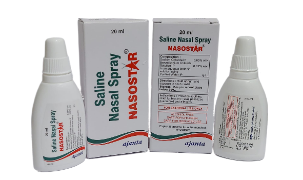 NASOSTAR SALINE NASAL SPRAY 20ML