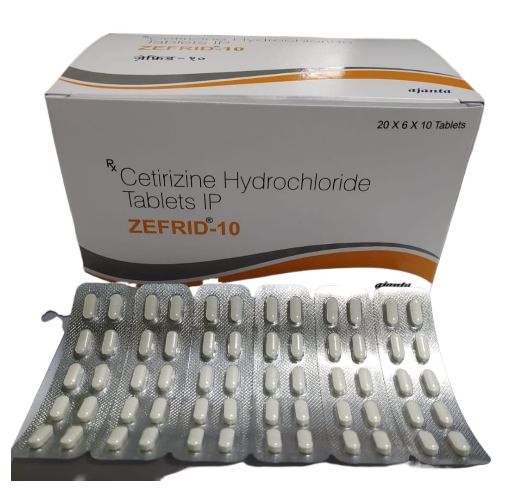 ZEFRID 10MG TABLETS