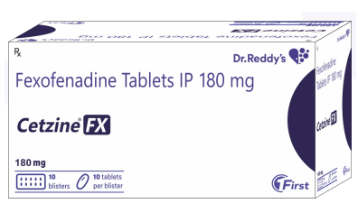 CETZINE FX 180MG TABLETS