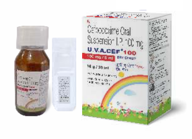 U.V.A CEF 100MG DRY SYRUP 30ML