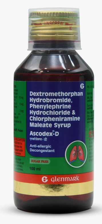 ASCODEX D 100ML COUGH SYRUP