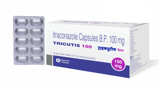 TRICUTIS 100MG CAPSULE