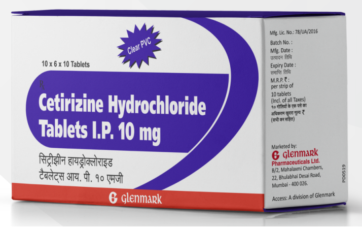 CETIRIZINE 10MG TABLET