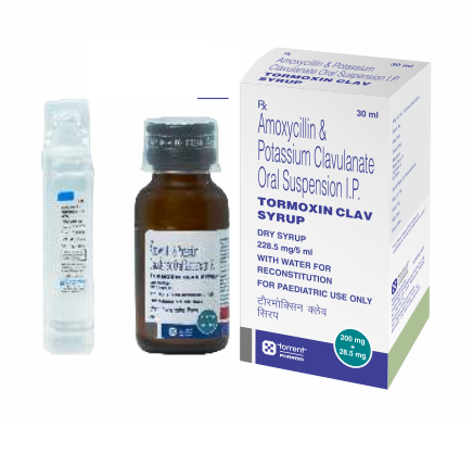 TORMOXIN CLAV SYRUP 30ML (WFI)