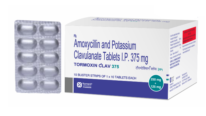 TORMOXIN CLAV 375MG TABLET