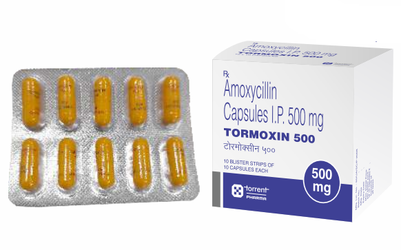 TORMOXIN 500MG CAPSULE (BLISTER)