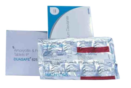 DUASAFE 625MG TABLETS