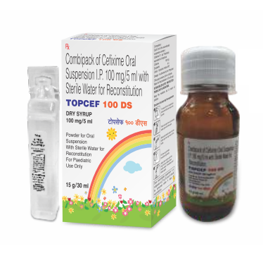 TOPCEF 100MG DRY SYRUP