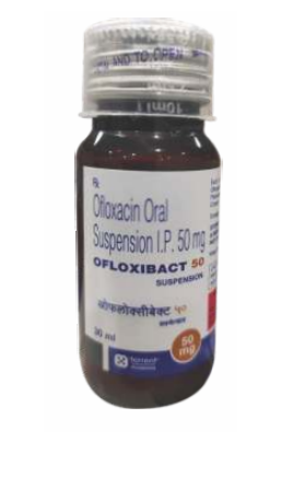 OFLOXIBACT 50MG SUSPENSION 60ML