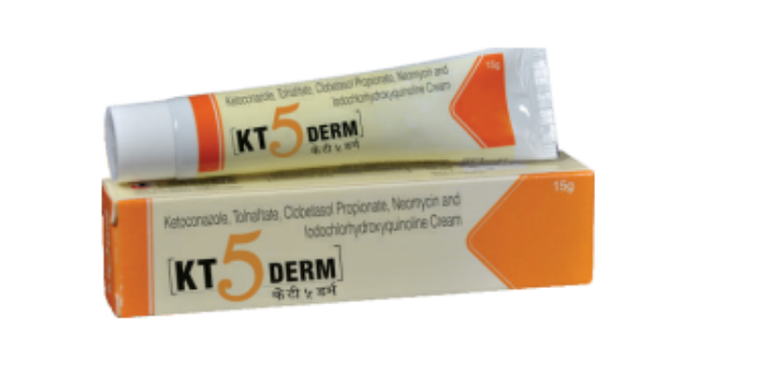 KT5DERM CREAM 15GRM