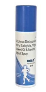 DOLO PAIN RELIEF 35GRM SPRAY