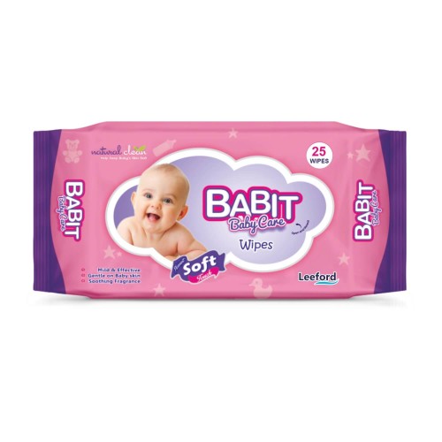 BABIT BABY WIPES 25 PCS