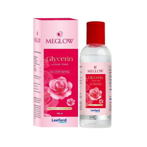 MEGLOW GLYCERIN+ ROSE WATER 100ML