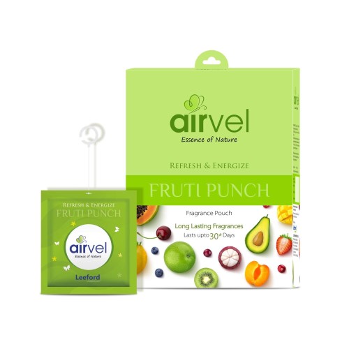 AIRVEL POUCH 10GRM FRUTI PUNCH