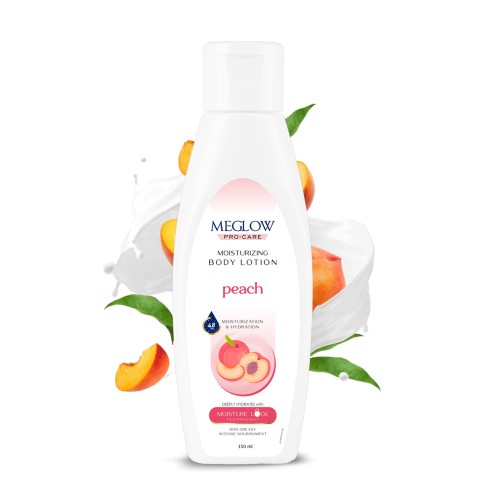 MEGLOW BODY LOTION (PEACH)