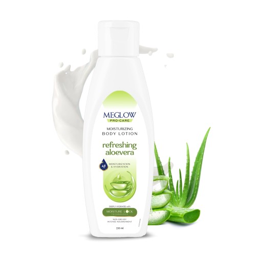 MEGLOW BODY LOTION (ALOEVERA)