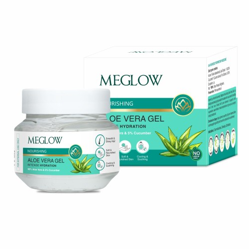 MEGLOW ALOEVERA GEL 100GRM