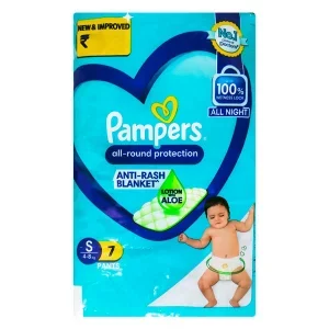 PAMPERS BLUE PANTS (REG) SIZE S