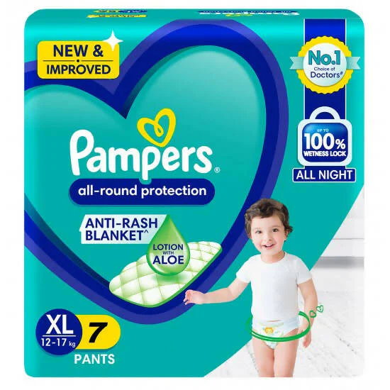 PAMPERS BLUE PANTS (REG) SIZE XL