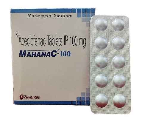 MAHANAC 100MG TABLET