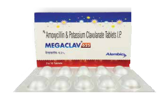 MEGACLAV 625MG TABLET