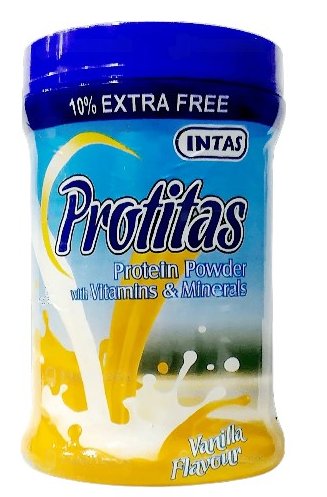 PROTITAS POWDER-VANILLA  220GRM