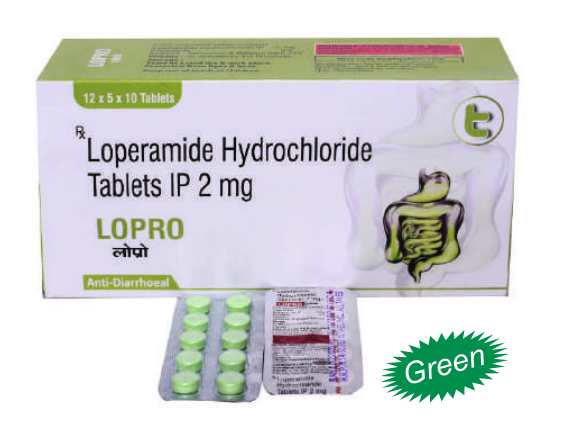 LOPRO TABLET (GREEN)