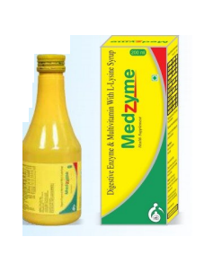 MEDZYME PINEAPPLE SYRUP