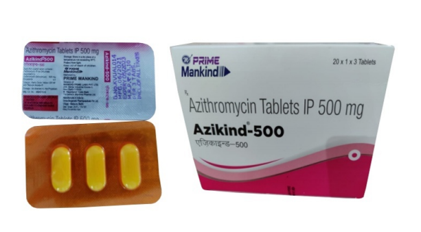 AZIKIND 500MG TABLET (3’S)