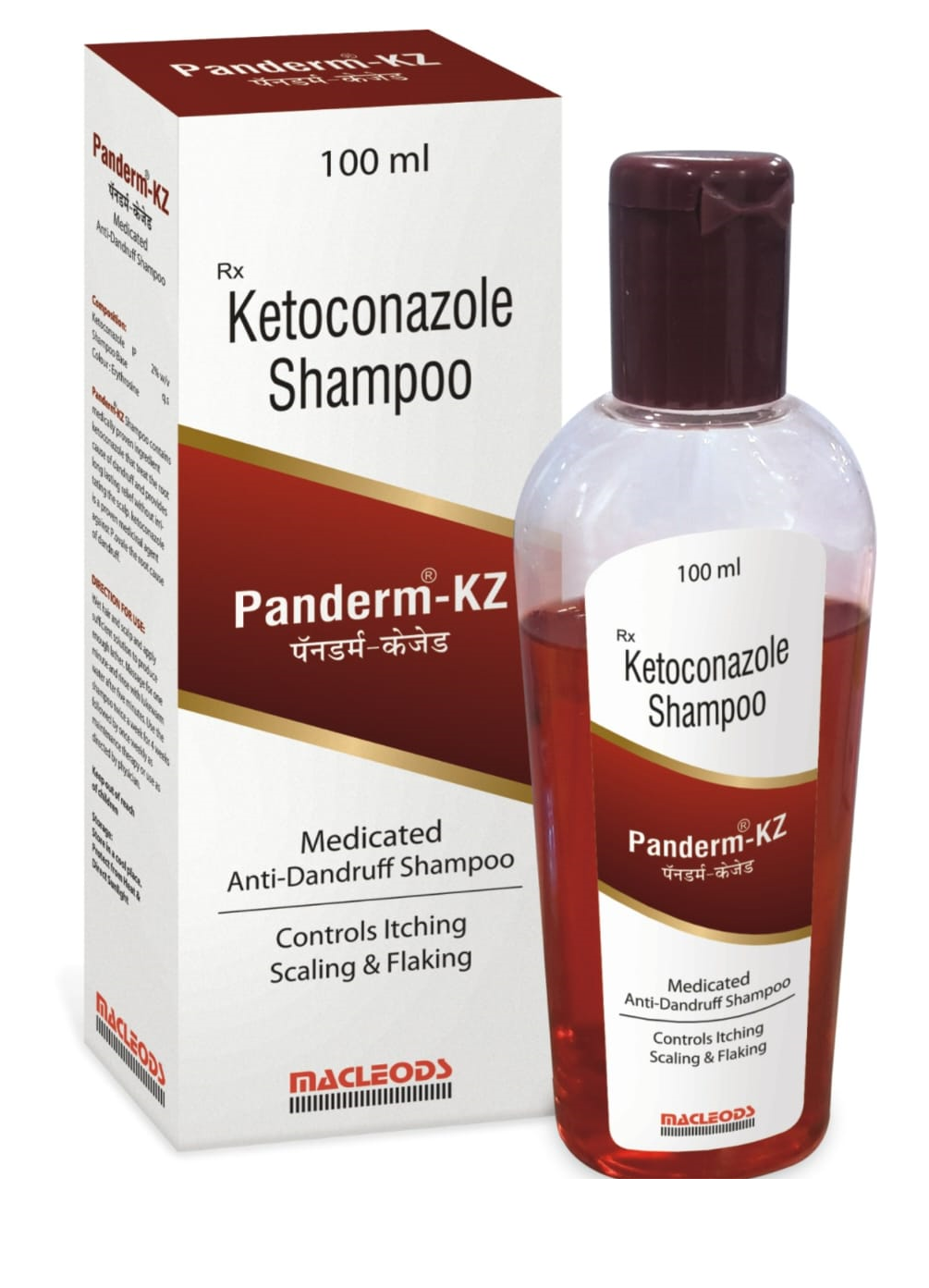 PANDERM-KZ 100ML SHAMPOO