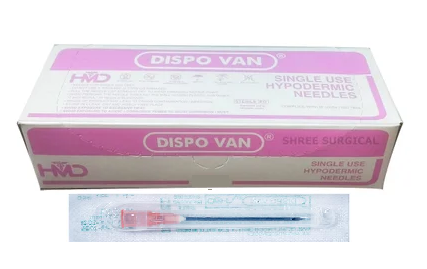 DISPO VAN NEEDLE NO.18 (PINK)