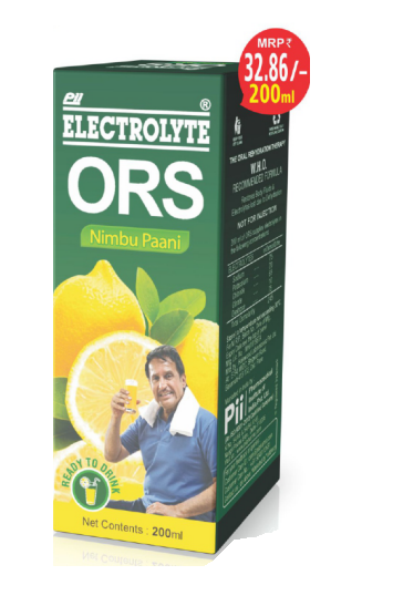 PII ELECTROLYTE ORS NIMBU PAANI LIQUID 200ML