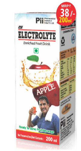 PII ELECTROLYTE ORS APPLE LIQUID 200ML