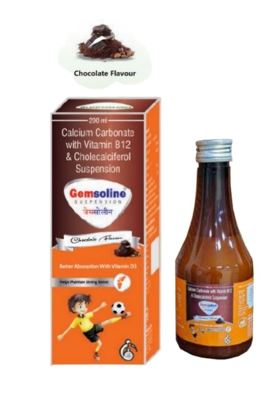 GEMSOLINE CHOCOLATE SYRUP 200ML