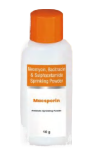 MACSPORIN 10GRM POWDER