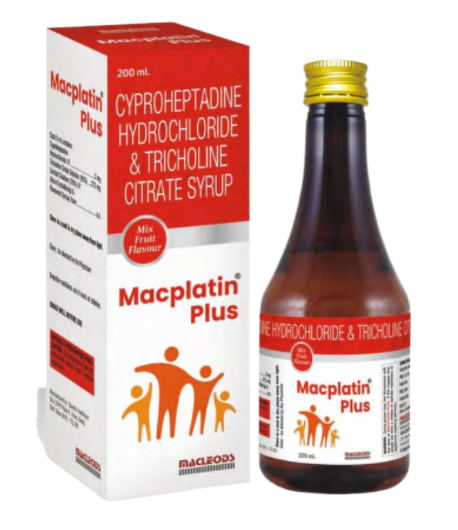 MACPLATIN PLUS SYRUP 200ML